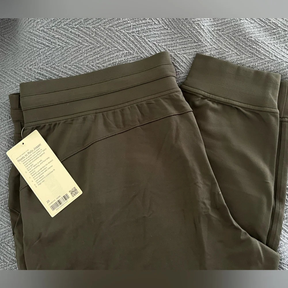 NWT Lululemon Ready to Rulu joggers graphite grey sz20 - Picture 3 of 8